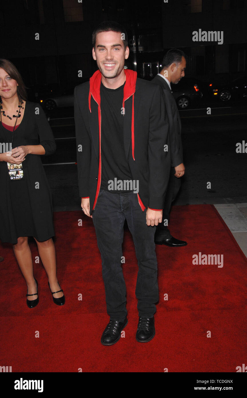 LOS ANGELES, CA. October 11, 2007: Drew Fuller at the Los Angeles premiere of 'Rendition' at the Academy of Motion Picture Arts & Sciences Theatre, Beverly Hills. © 2007 Paul Smith / Featureflash Stock Photo