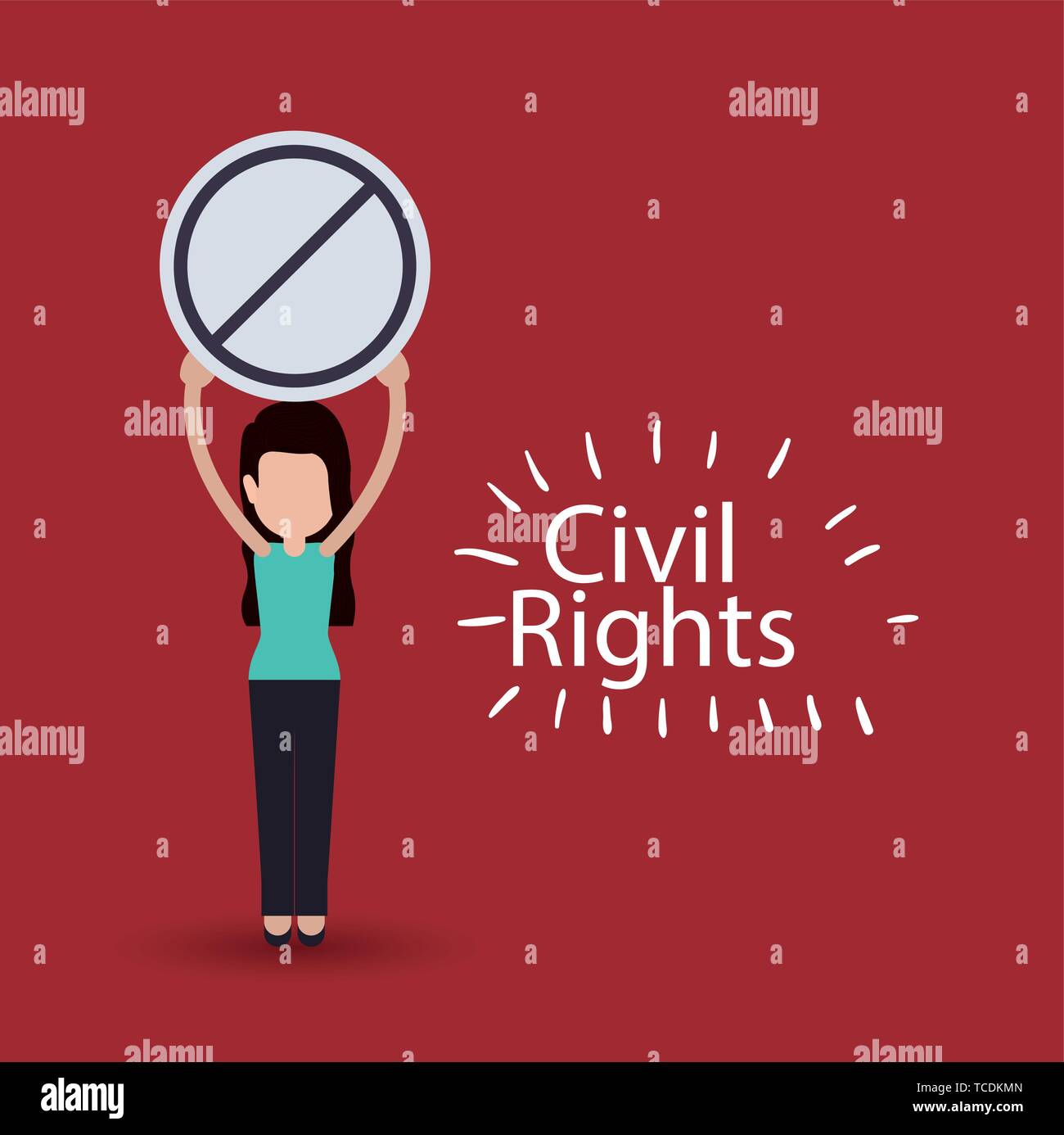 civil rights design vector illustration Stock Vector Image & Art - Alamy