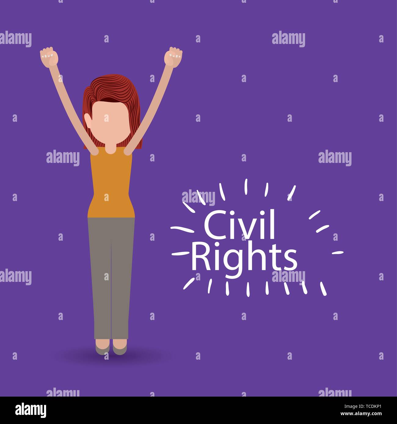 civil rights design vector illustration Stock Vector Image & Art - Alamy