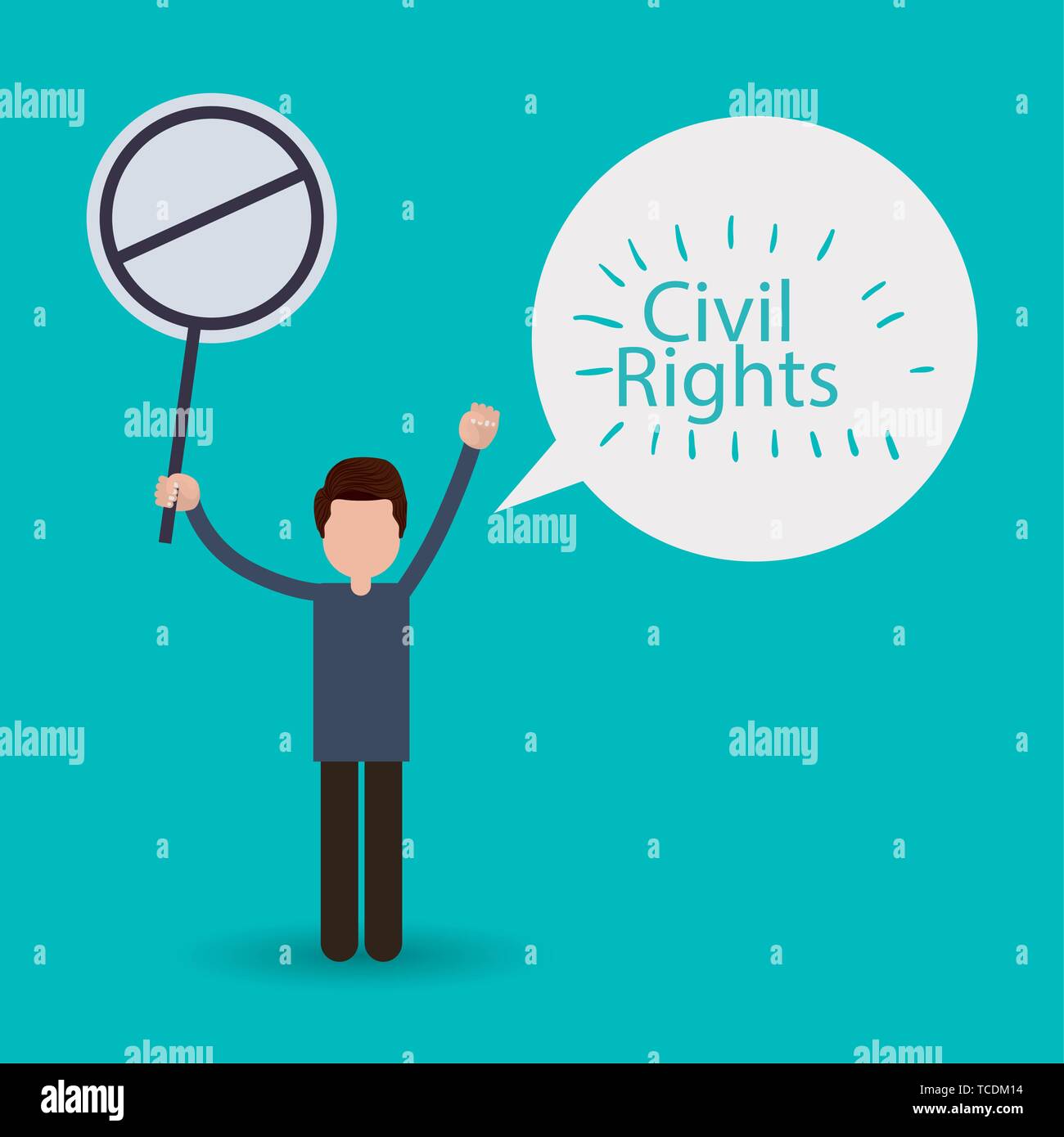 civil rights design vector illustration Stock Vector Image & Art - Alamy