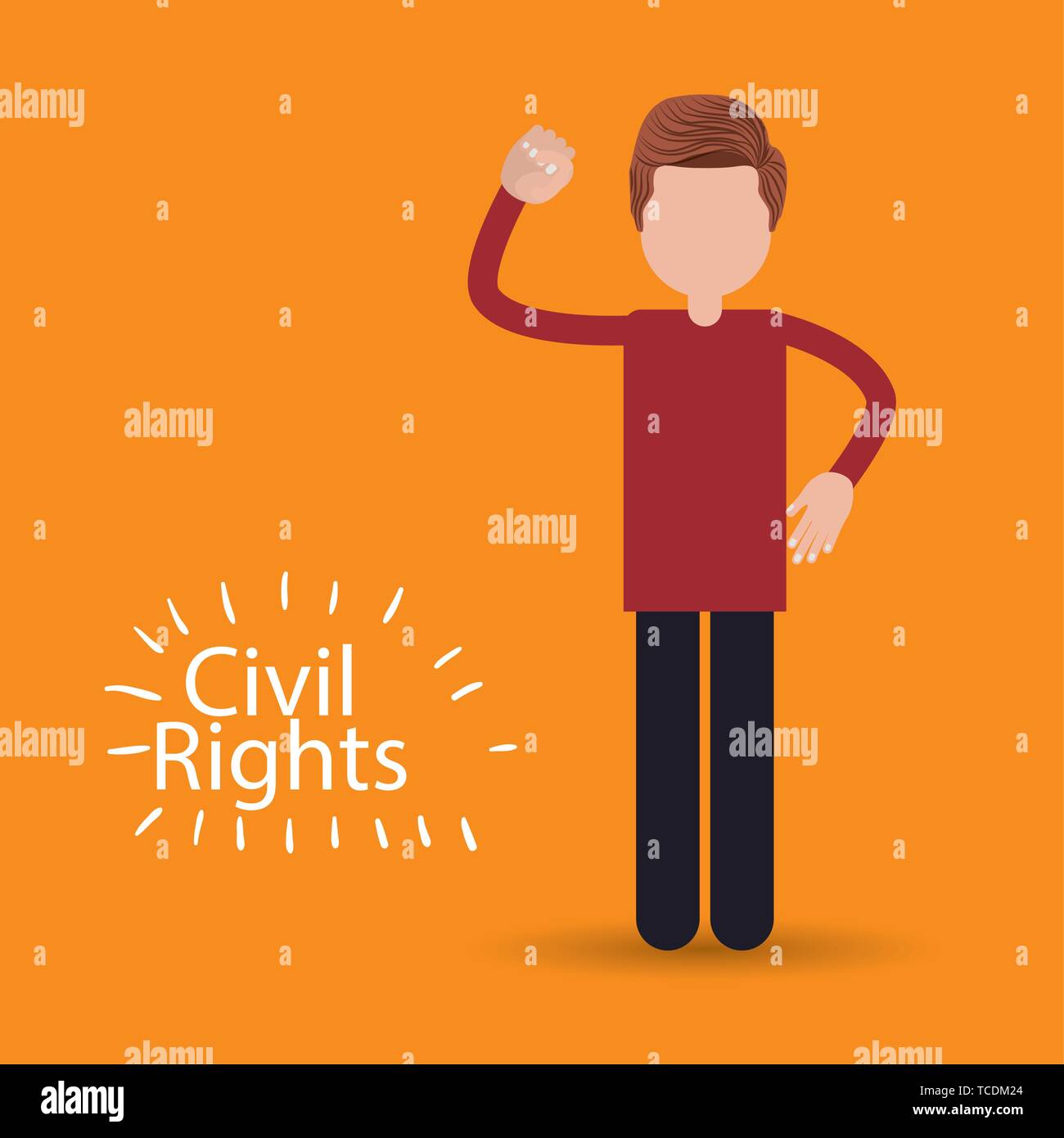 civil rights design vector illustration Stock Vector Image & Art - Alamy