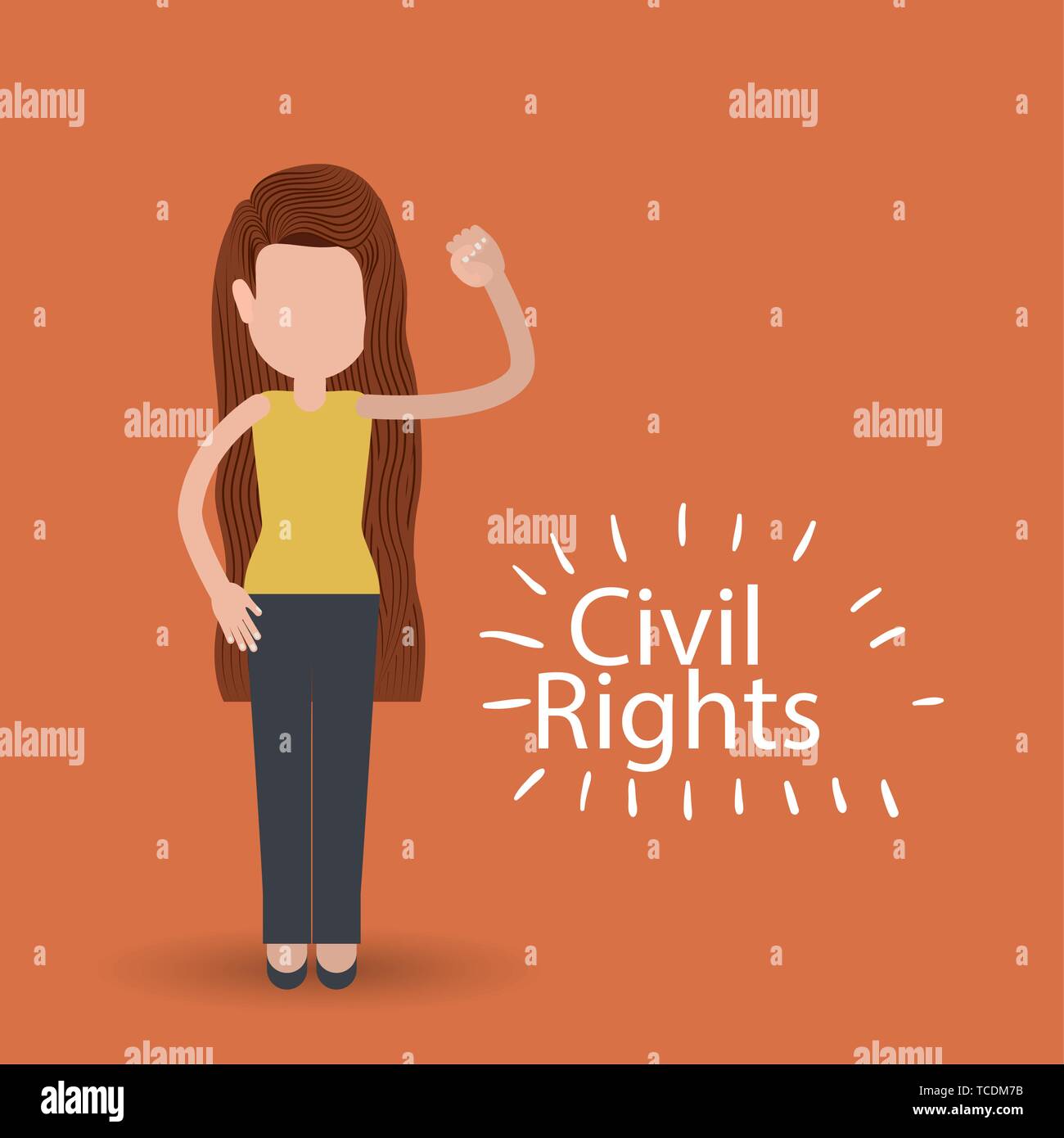 civil rights design vector illustration Stock Vector Image & Art - Alamy