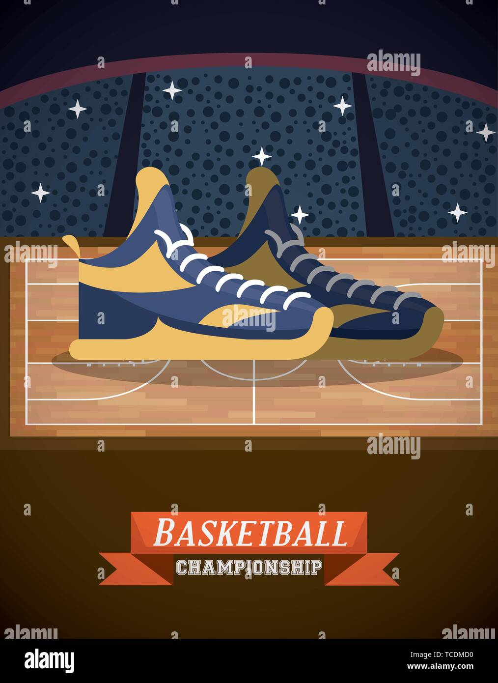 Classic basketball shoes Stock Vector Images Alamy