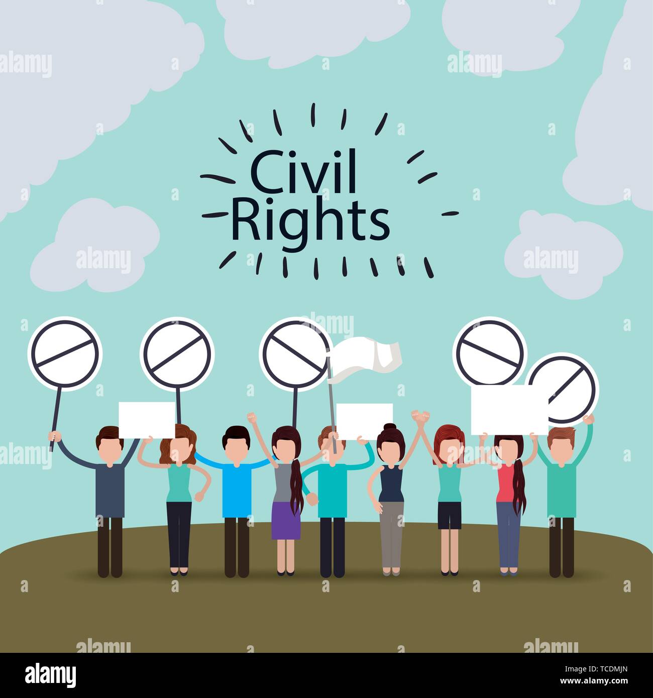 civil rights design vector illustration Stock Vector Image & Art - Alamy