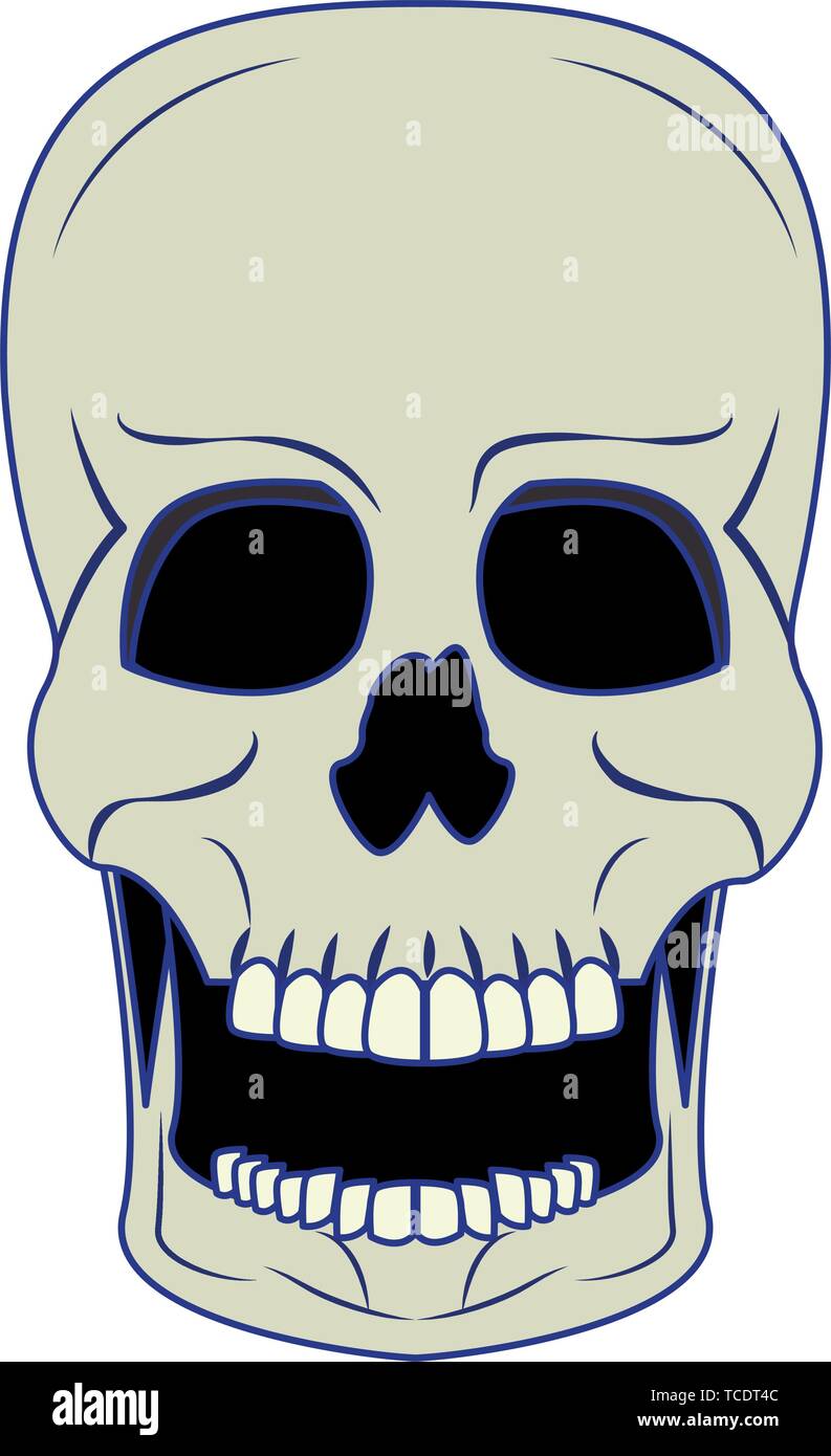 Cartoon Skeleton Isolated Stock Photos & Cartoon Skeleton Isolated