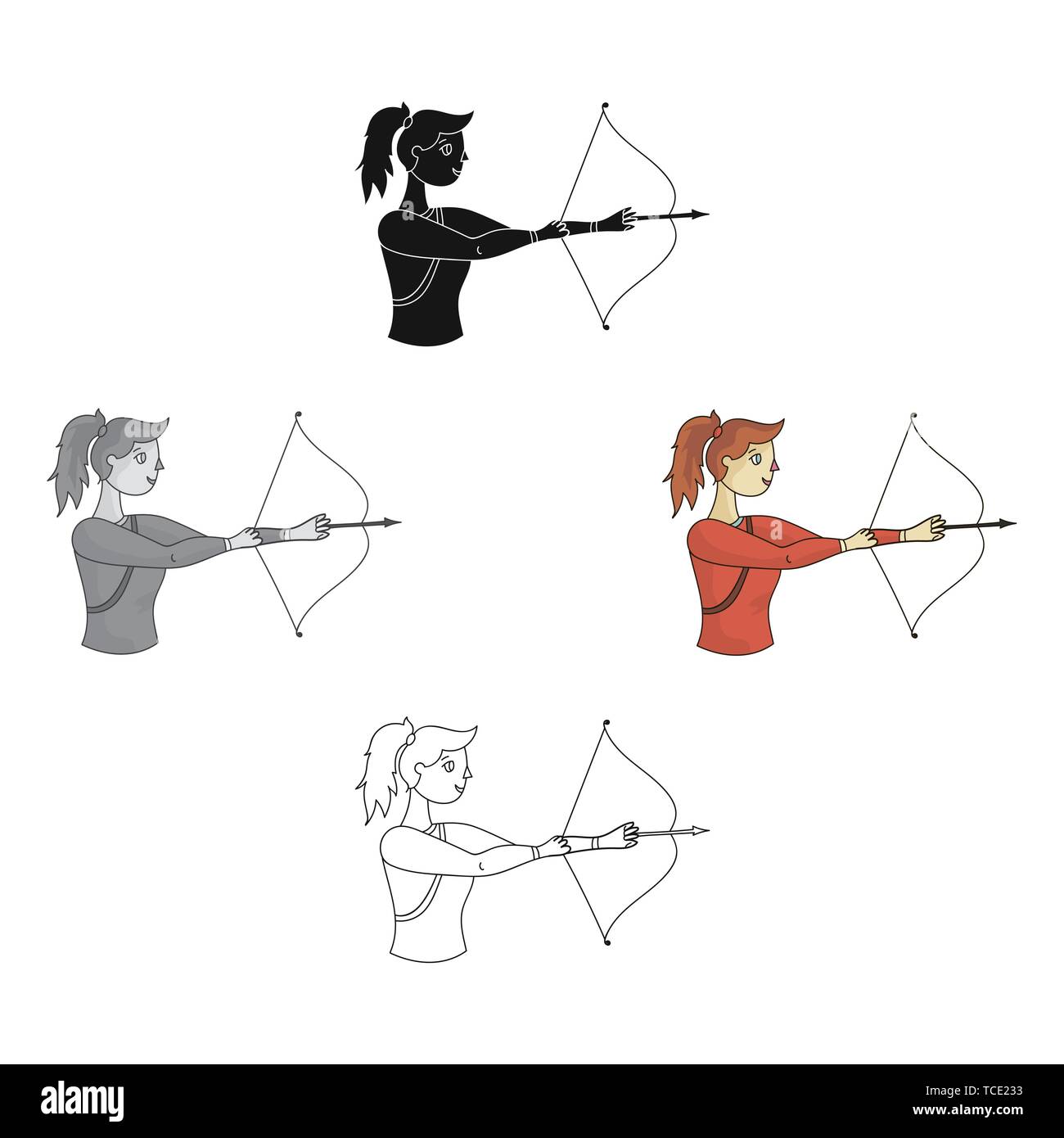 Olympic Archery Logo