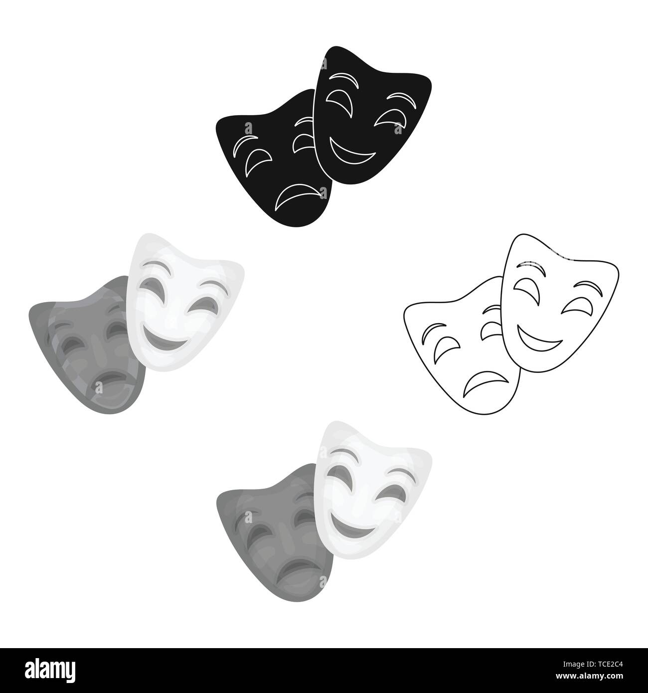 Acting Clipart Black And White