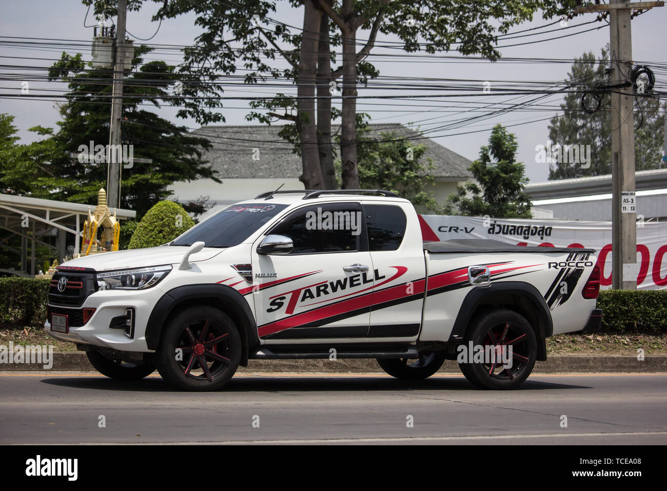 Chiangmai, Thailand May 23 2019 Private Pickup Truck Car Toyota