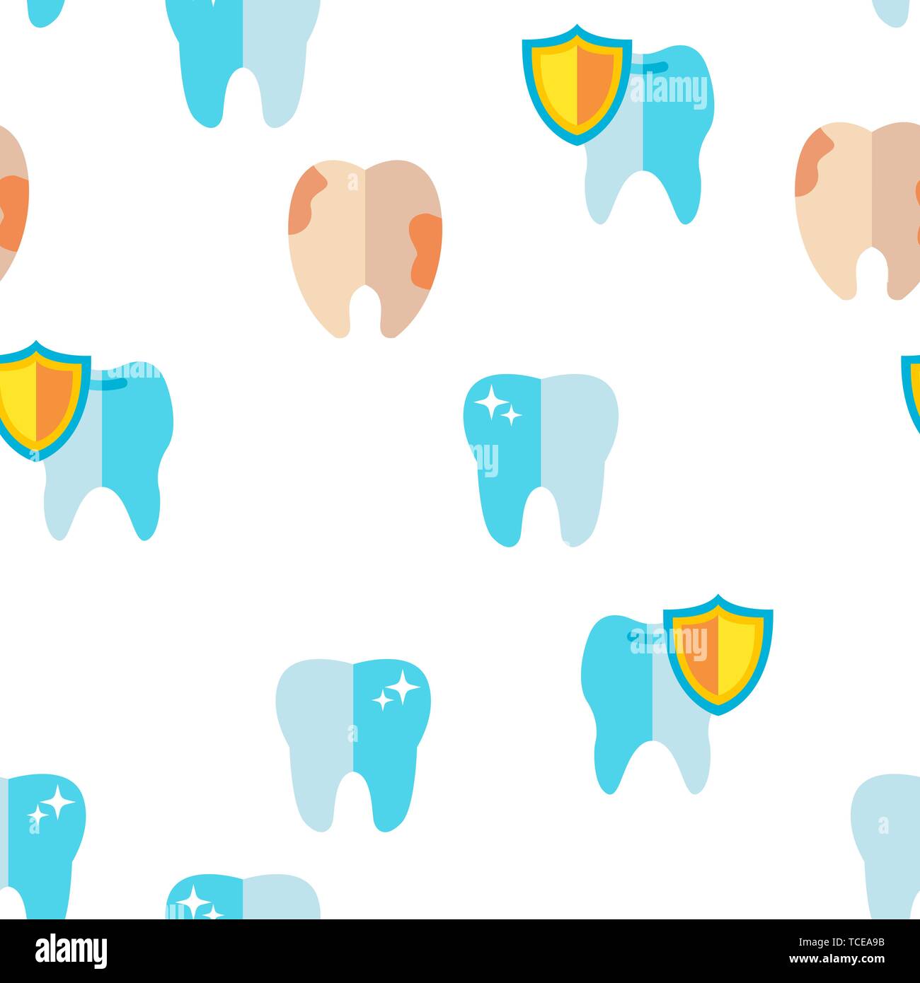 Cracked tooth line icon hi-res stock photography and images - Alamy