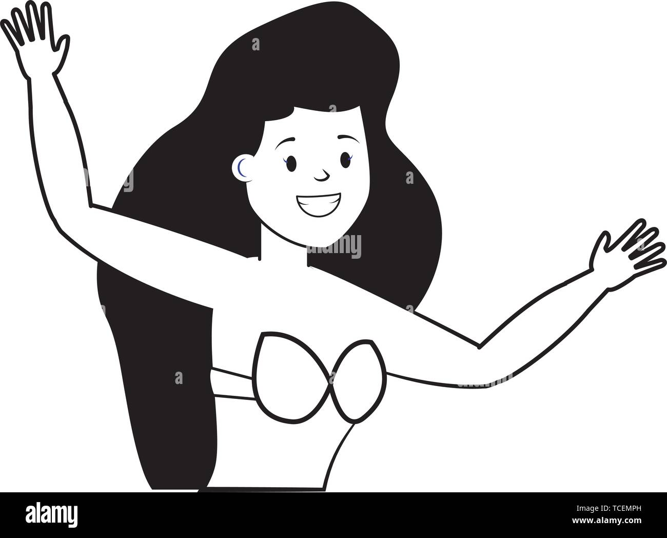 summer time people Stock Vector Image & Art Alamy