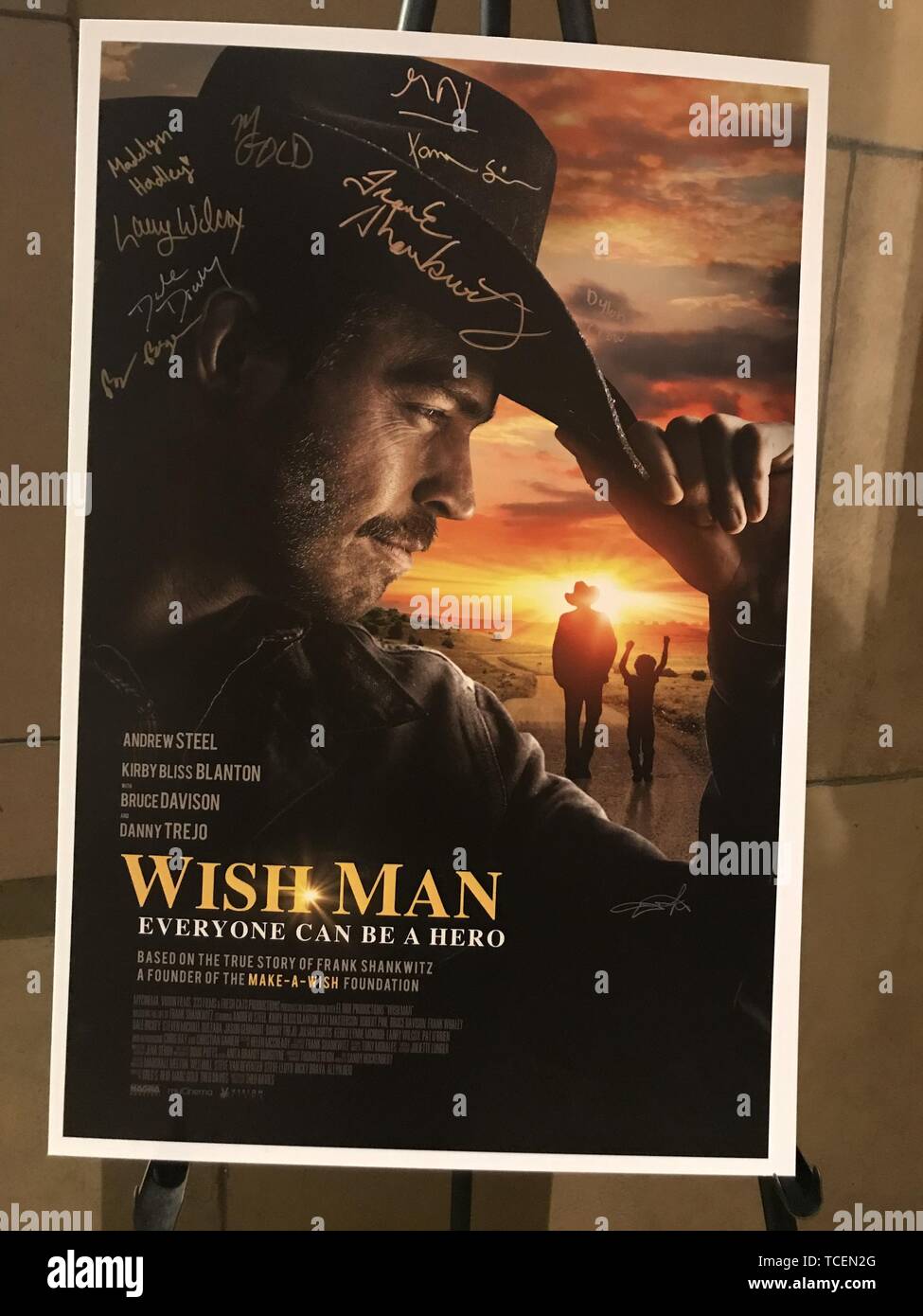 June 5 2019 Hollywood California U S I16052chw Wish Man Los Angeles Premiere Egyptian Theatre Hollywood California Usa 06 04 2019 Movie Poster For Wish Man The Frank Shankwitz Story A Founder Of The