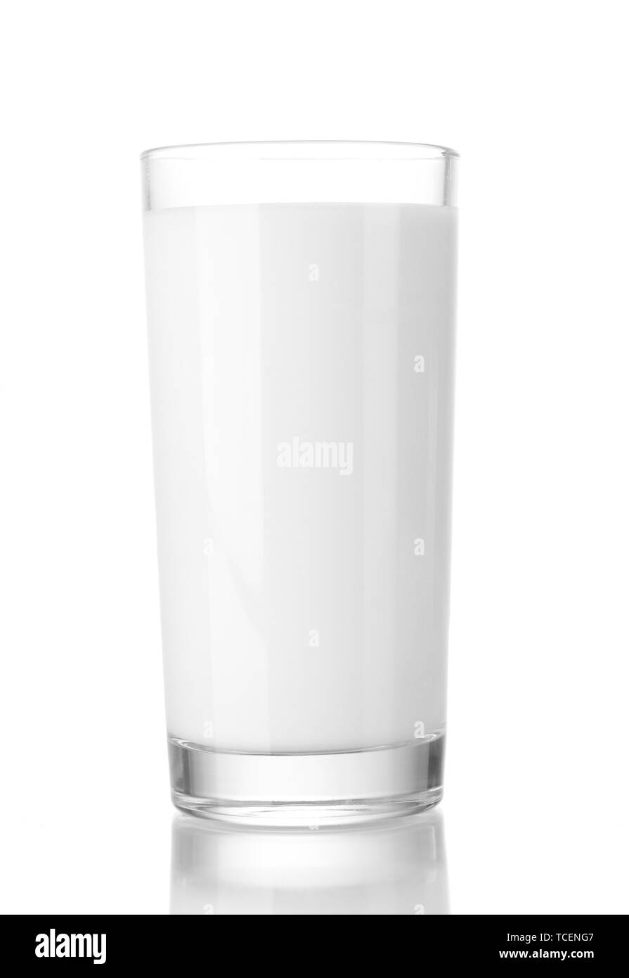 Glass of milk Black and White Stock Photos & Images Alamy