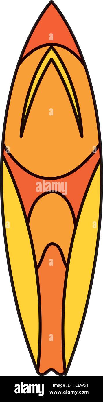 surf board sport summer icon Stock Vector Image & Art - Alamy