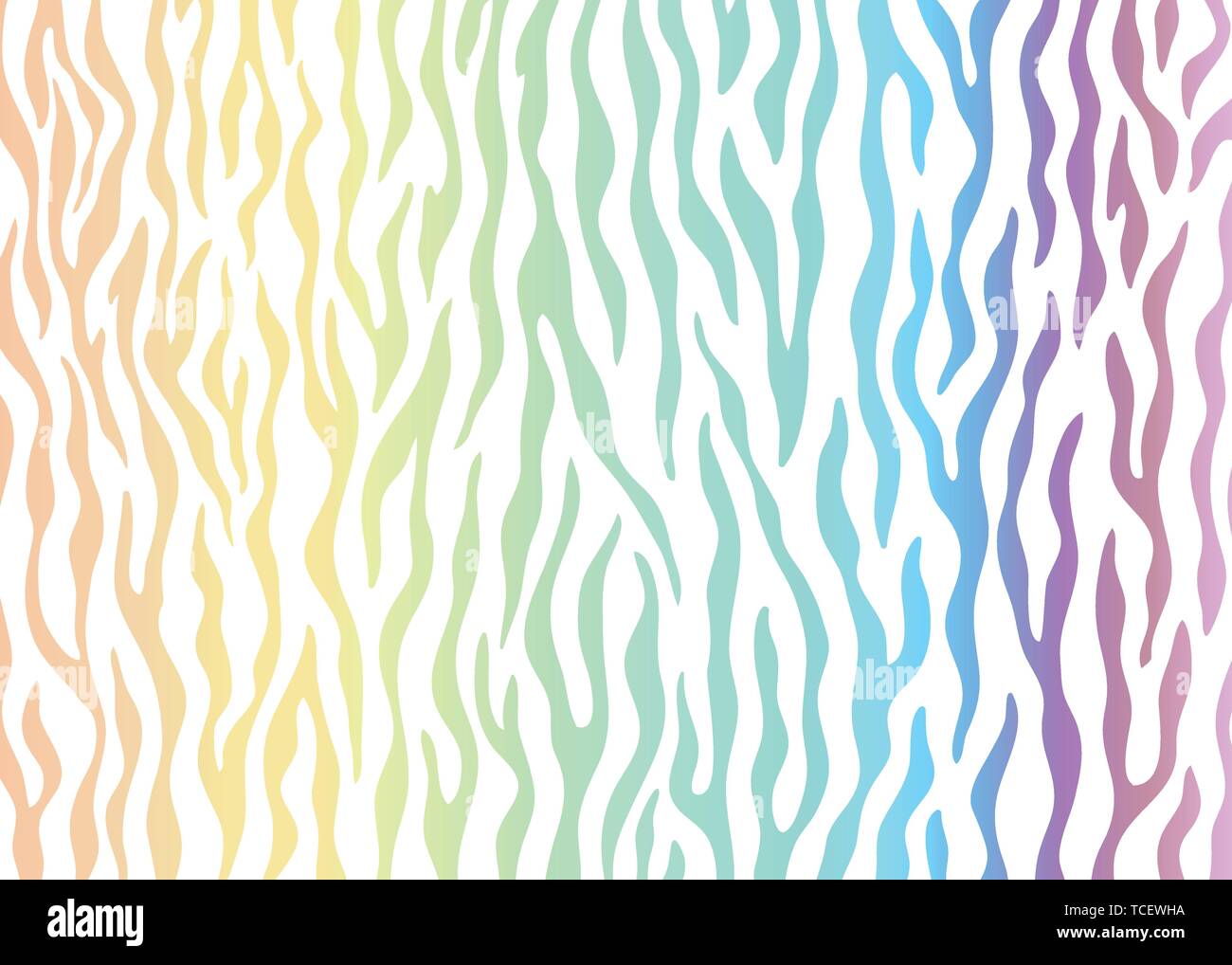 Zebra skin pattern design. Abstract animal print vector illustration ...