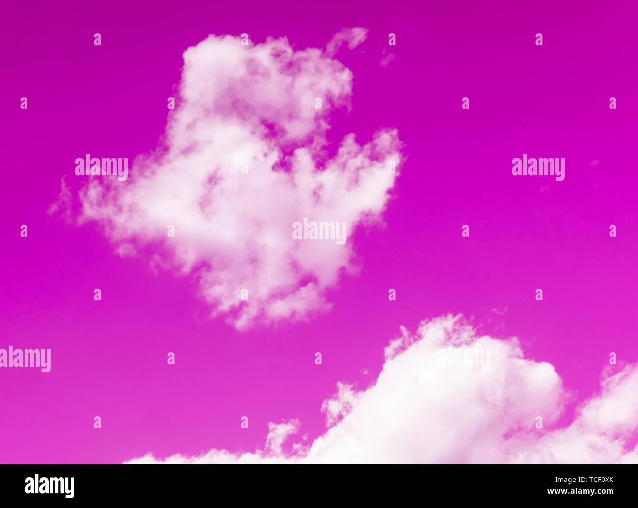 Bright Pop Pink Sky With White Clouds Great Background Stock Photo Alamy Bright Pop Pink Sky With White Clouds Great Background Stock Photo Alamy