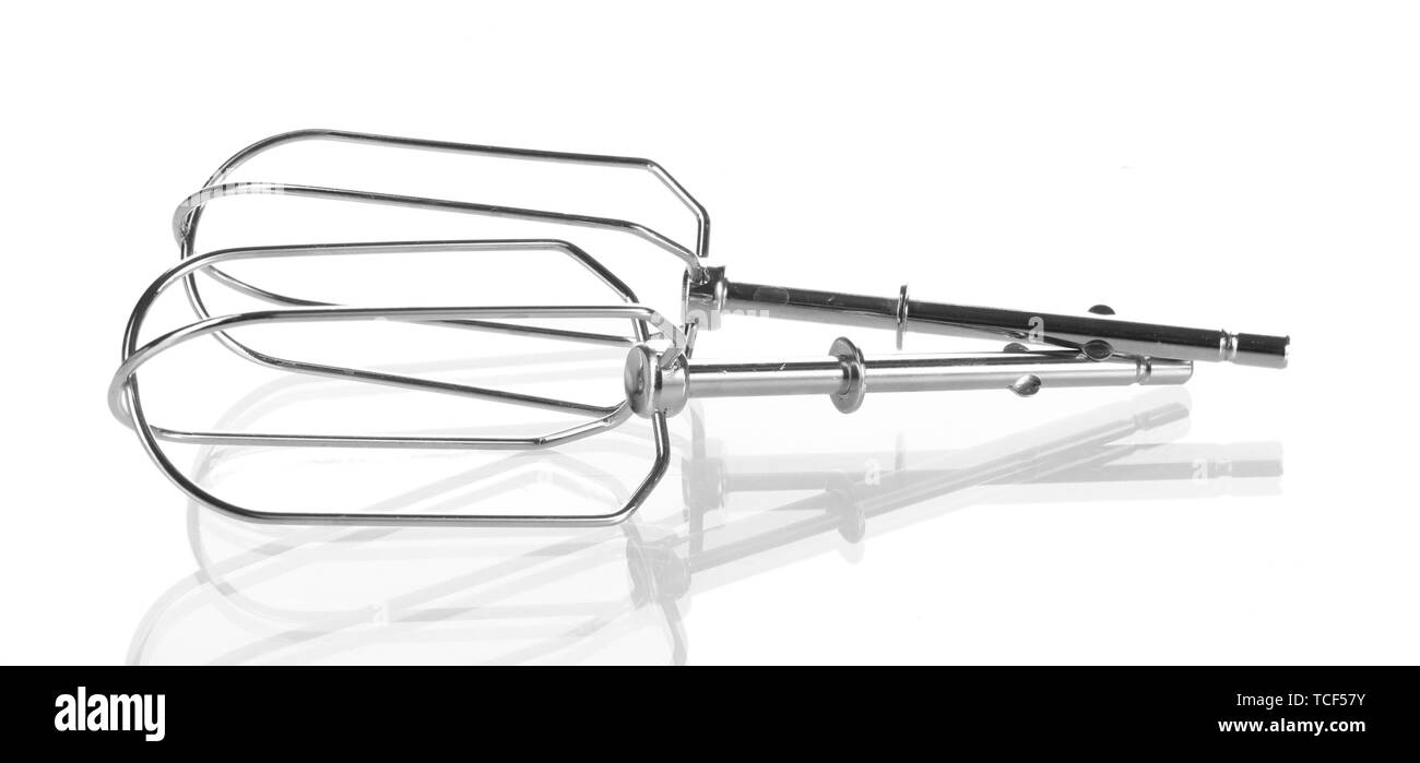 mixer tools isolated on white Stock Photo - Alamy