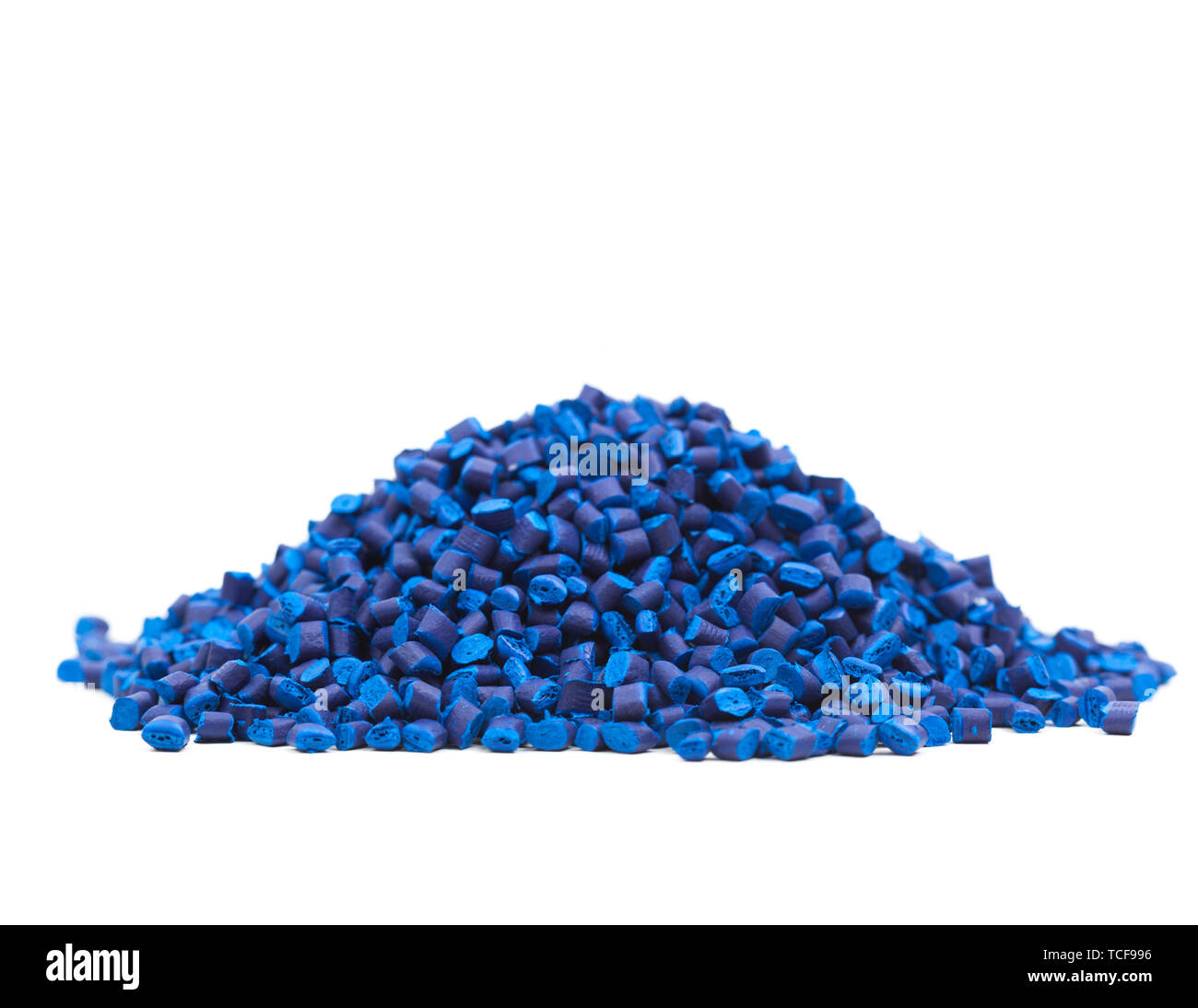 blue synthetic material for plastic industry Stock Photo Alamy