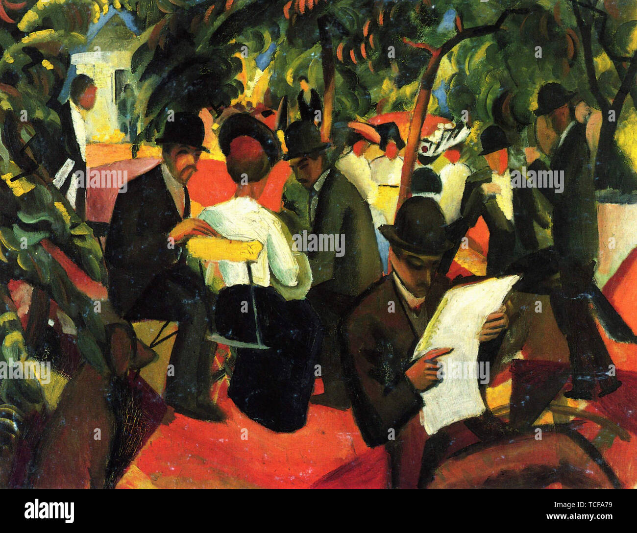 Macke Garden Stock Photos Macke Garden Stock Images Alamy