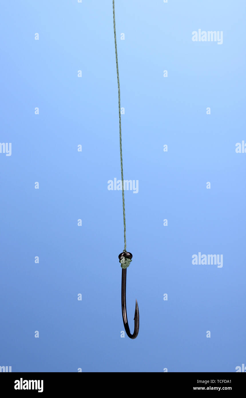 Catch of fish hanging on string hi-res stock photography and