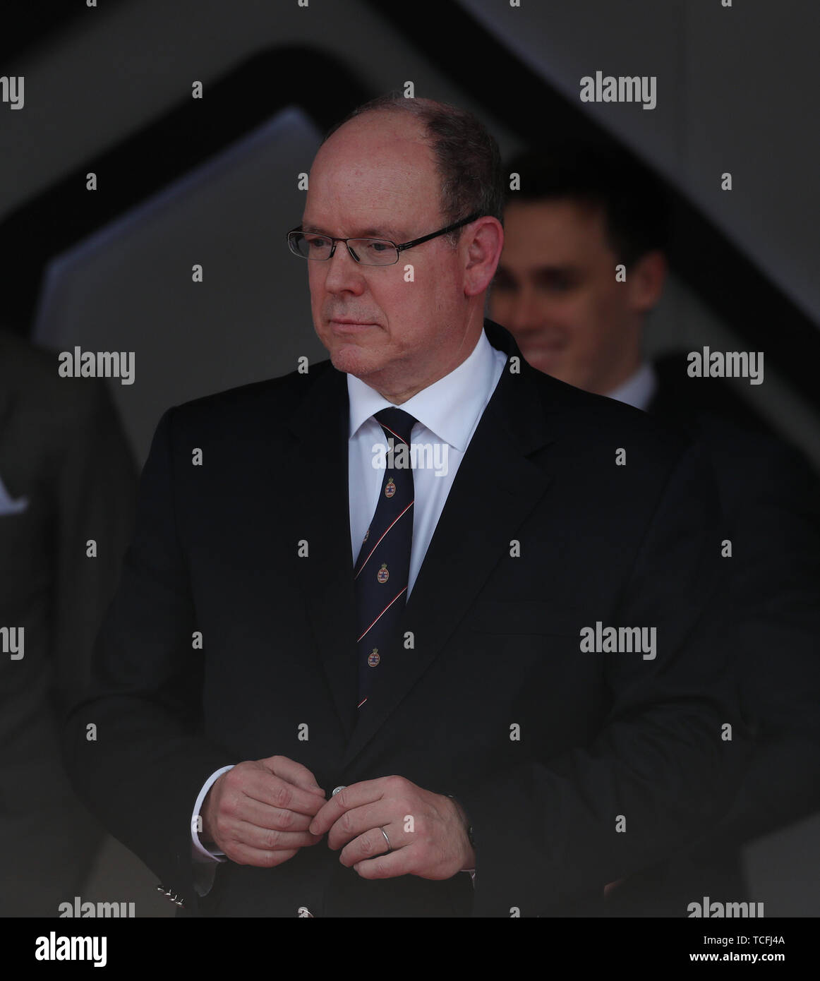 Prince Rainer of Monaco during the 2019 Monaco Grand Prix at the ...