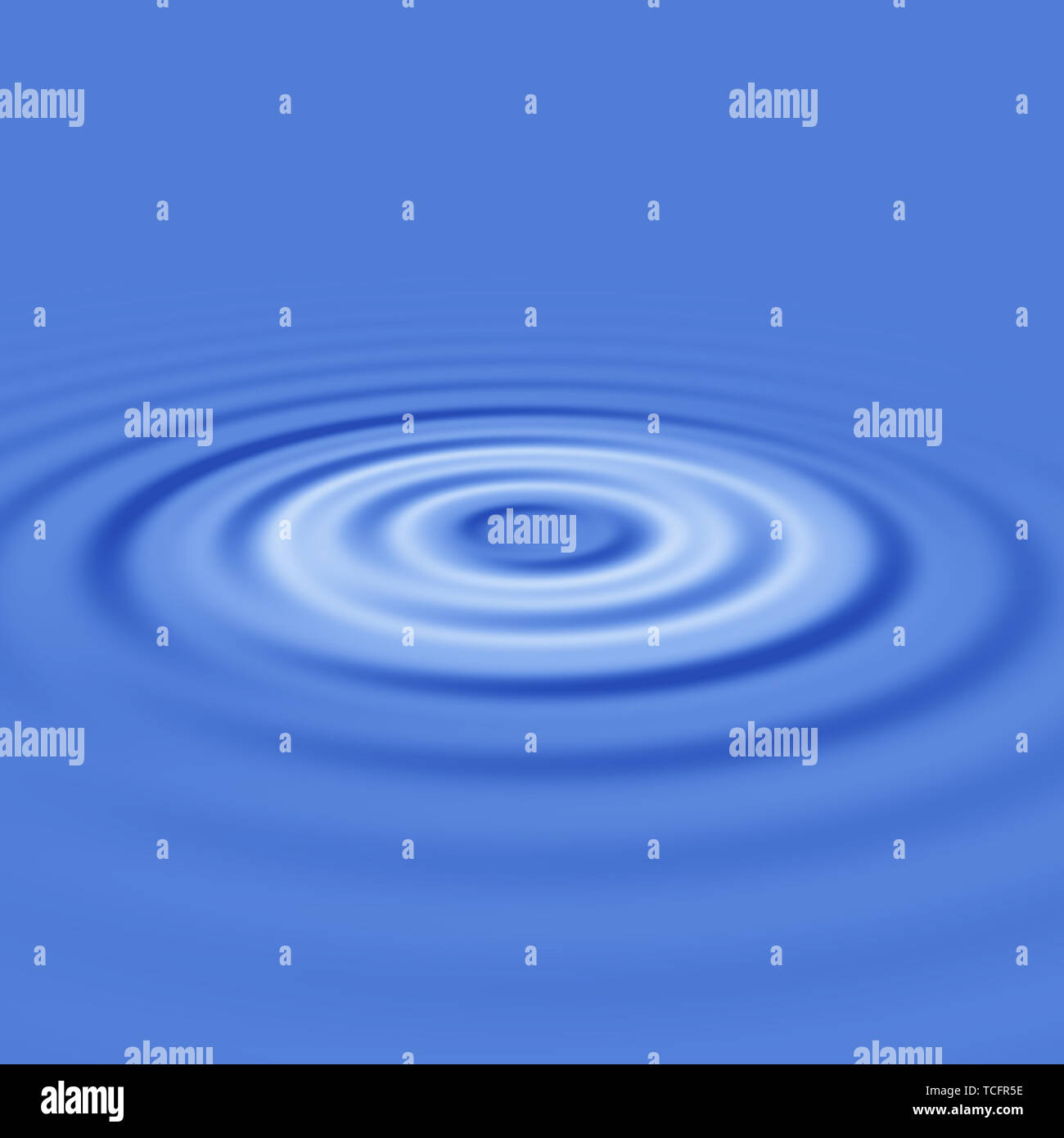 Blue abstract background with ripples on a water Stock Photo - Alamy