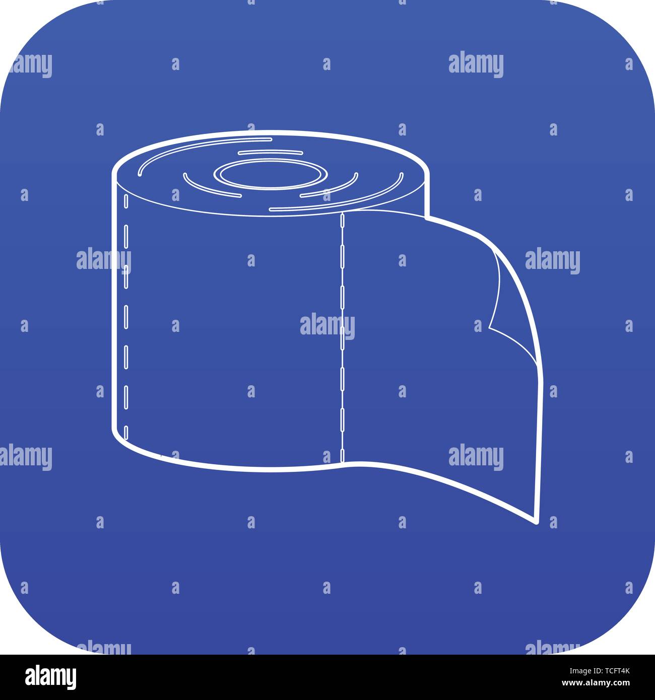 bumf icon blue vector Stock Vector Image & Art - Alamy