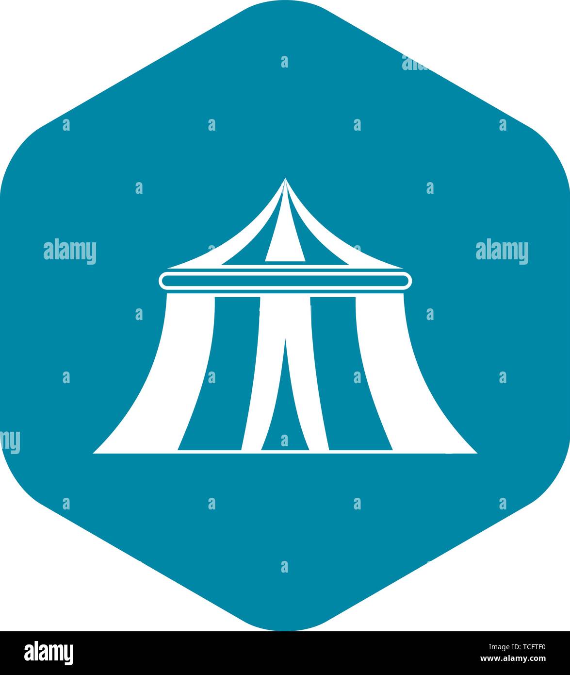 Circus tent icon, simple style Stock Vector Image & Art - Alamy