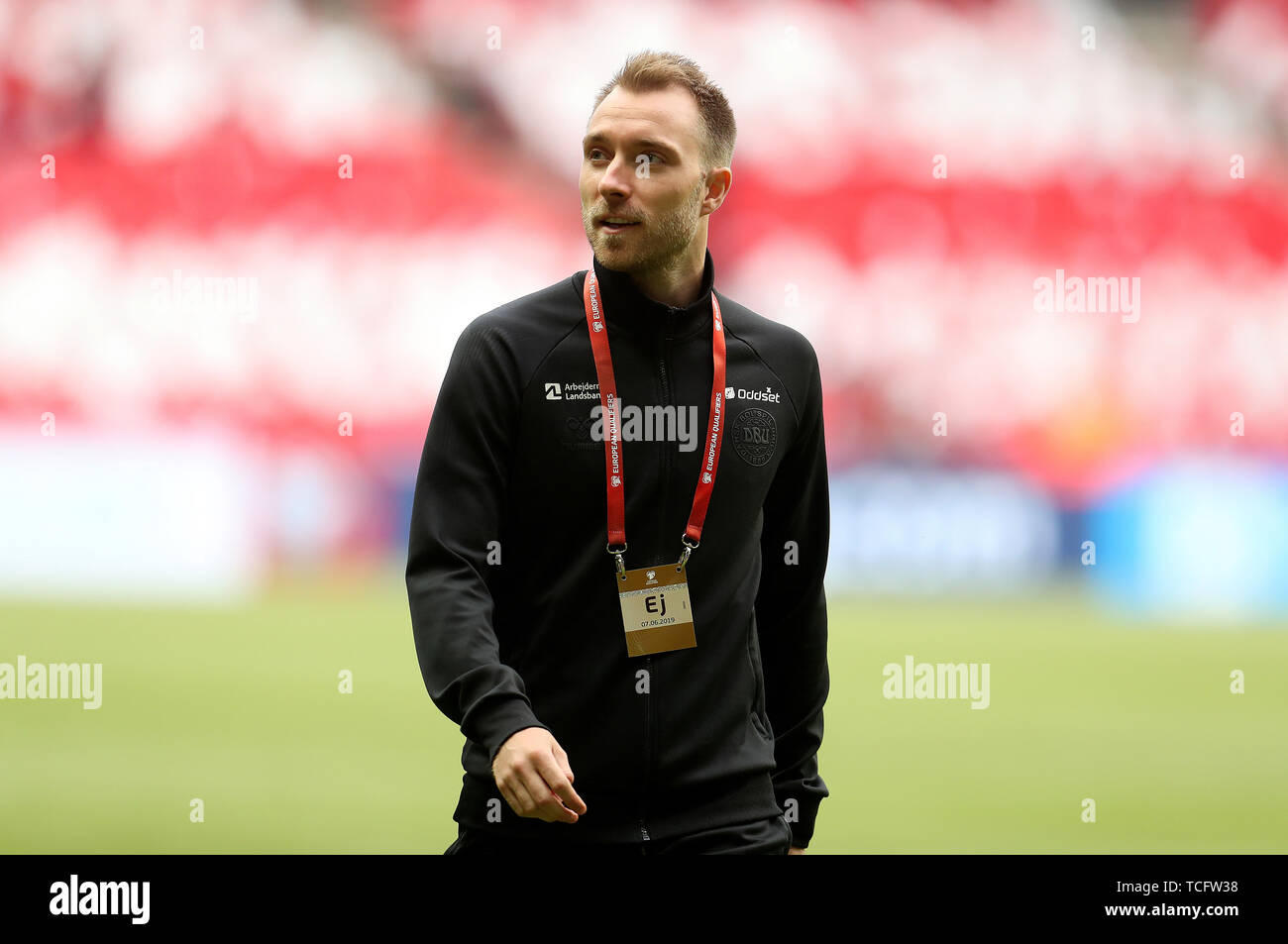 Denmark S Christian Eriksen Before The Uefa Euro 2020 Qualifying Group D Match At Telia Parken Copenhagen Stock Photo Alamy