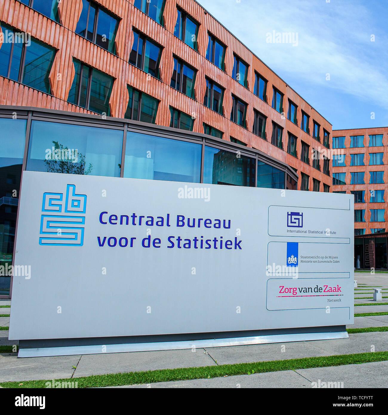 The Hague, Netherlands. 07th June, 2019. THE HAGUE, 07-05-2019, Government  buildings The Hague, Statistics