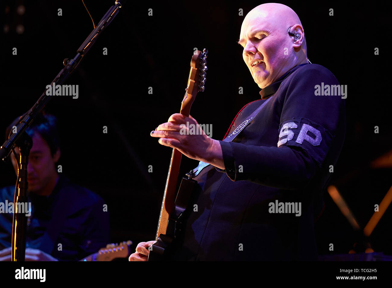 Nuremberg Germany 07th June 2019 Frontman Billy Corgan Performs With The Us American Alternative Rock Band
