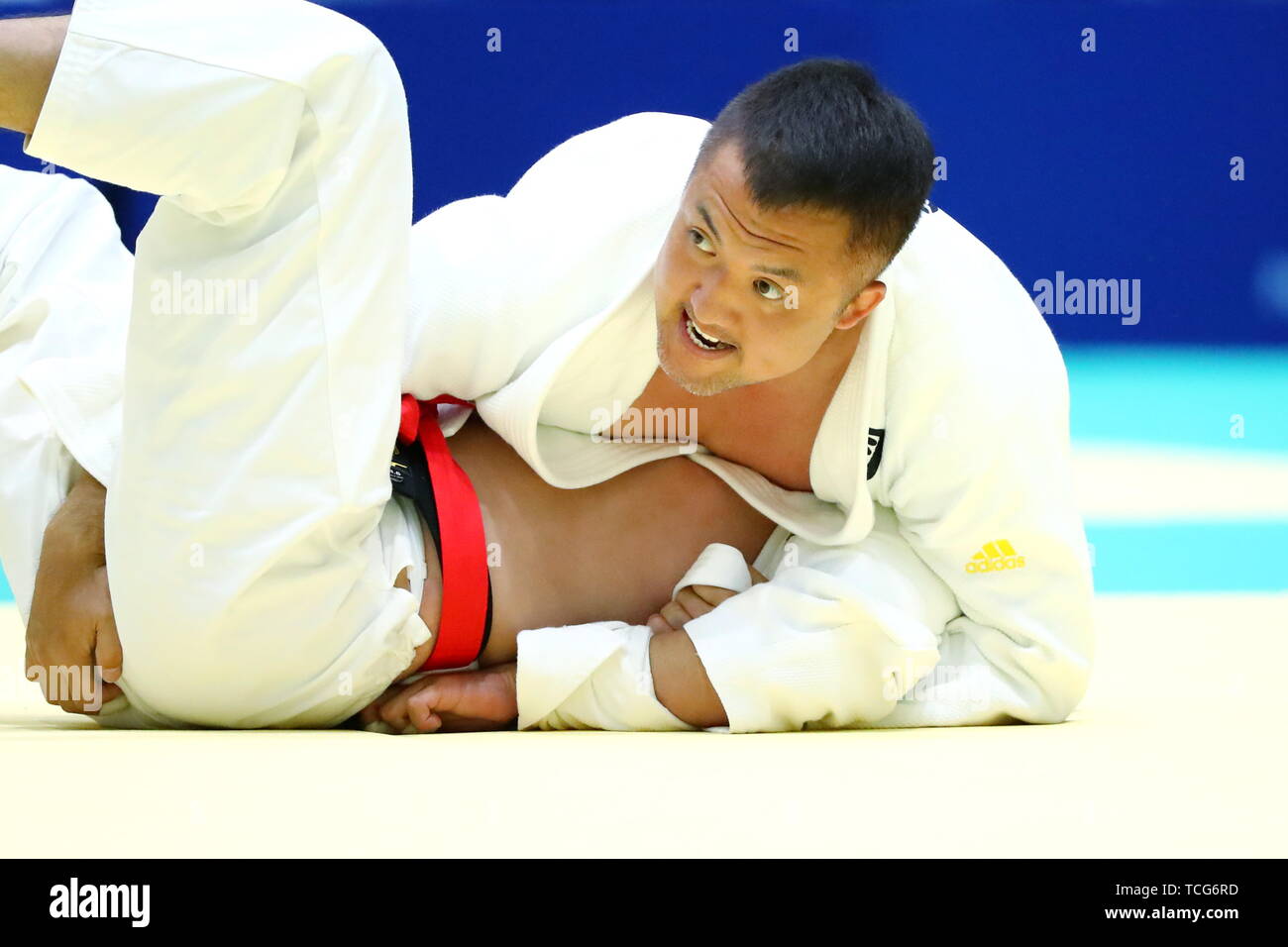 Takasaki Arena, Gunma, Japan. 8th June, 2019. Keiji Suzuki, JUNE 8, 2019 - Judo : The 69th All Japan Businessmen's Judo Team Competition, Men's division 3 at Takasaki Arena, Gunma, Japan. Credit: Naoki Nishimura/AFLO SPORT/Alamy Live News Stock Photo