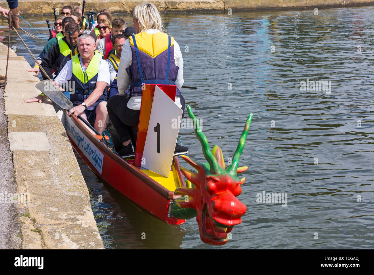Poole dragon boat races hires stock photography and images Alamy