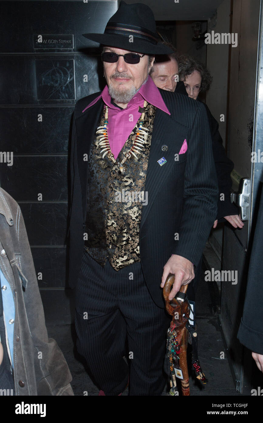 Tribute to Atlantic Records Co-Founder Ahmet Ertegun at the Time Warner Building, New York, America - 17 Apr 2007 - Dr. John (Malcolm John Rebennack) Stock Photo