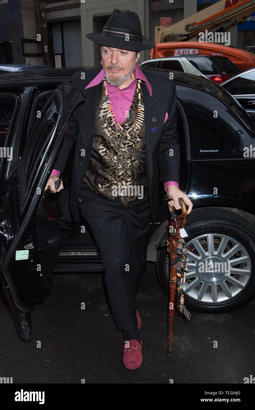 Tribute to Atlantic Records Co-Founder Ahmet Ertegun at the Time Warner Building, New York, America - 17 Apr 2007 - Dr. John (Malcolm John Rebennack) Stock Photo