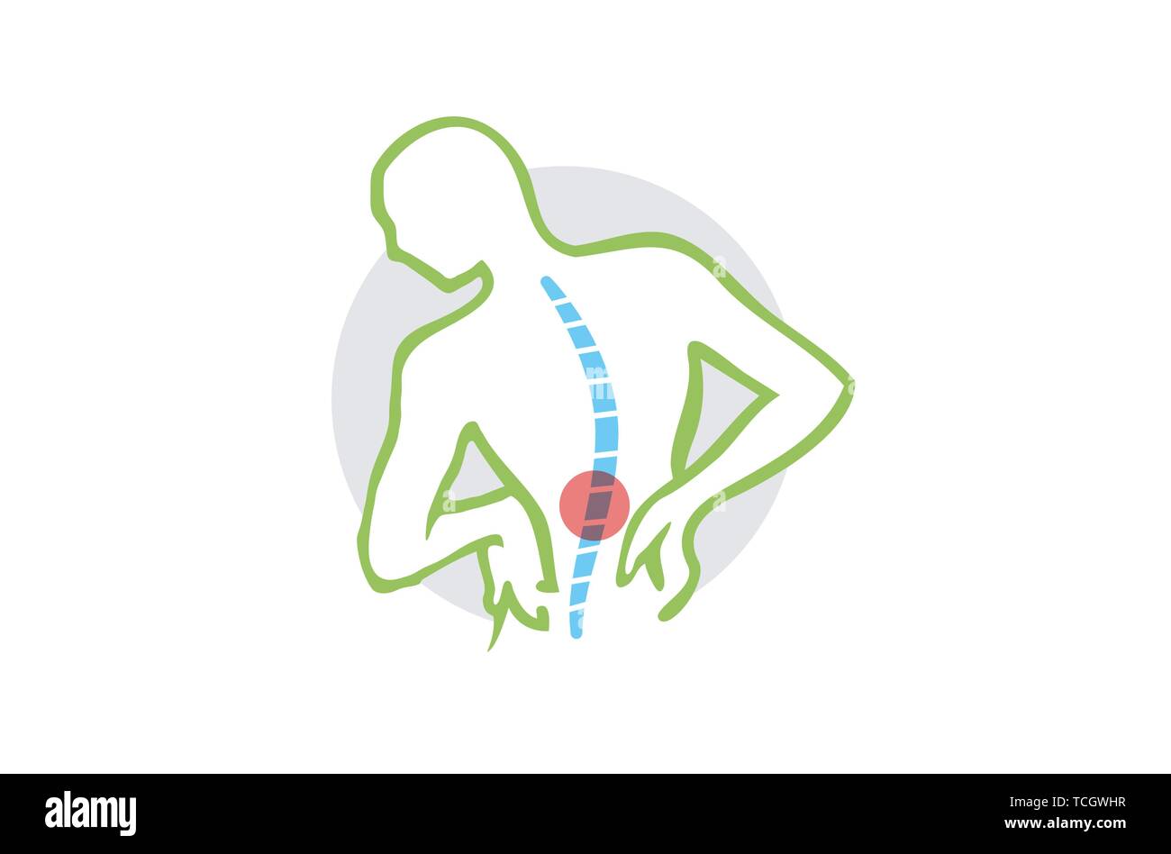 chiropractic spine clipart