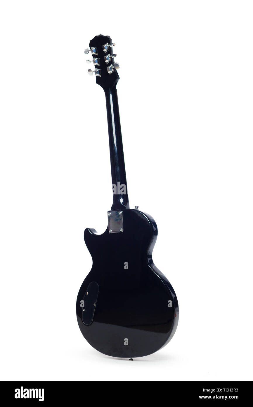 electric guitar isolated on white background Stock Photo - Alamy