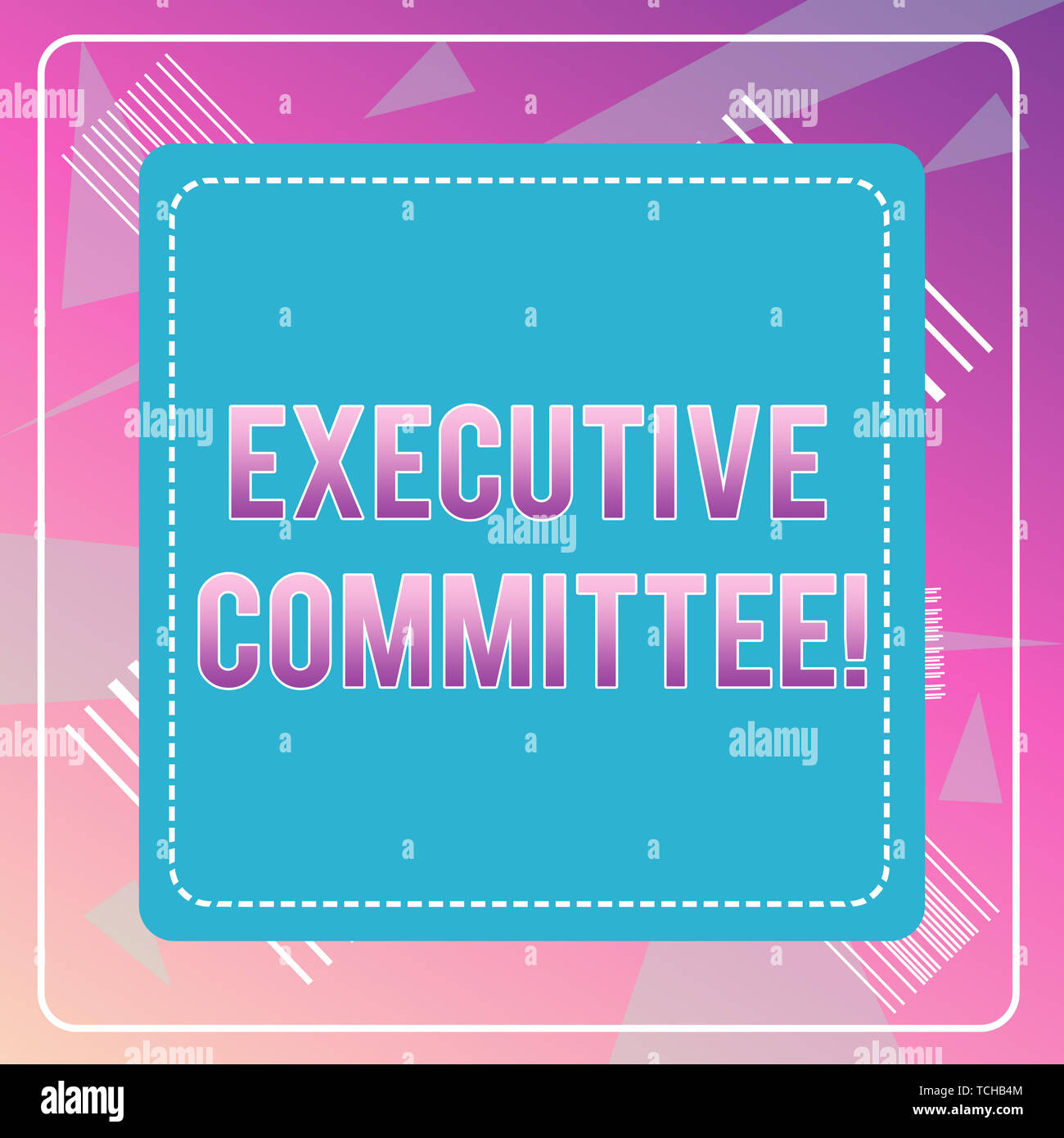 Word writing text Executive Committee. Business photo showcasing Group ...