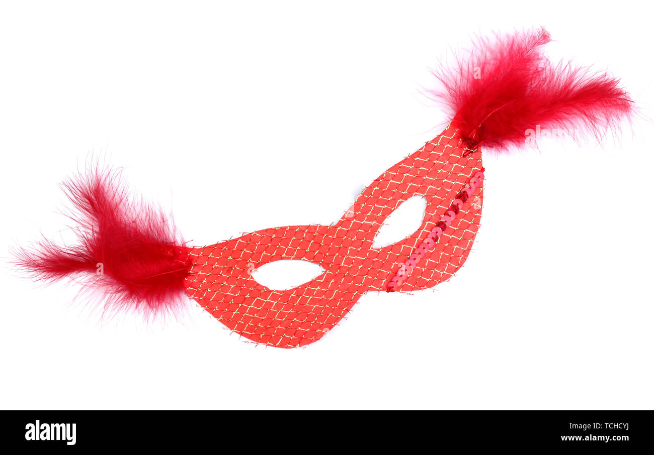 Color mask isolated on white Stock Photo - Alamy