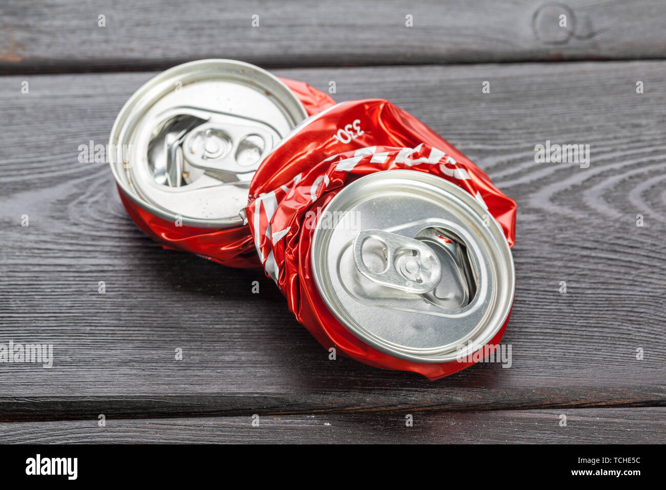 aluminum cans. recycling Stock Photo Alamy