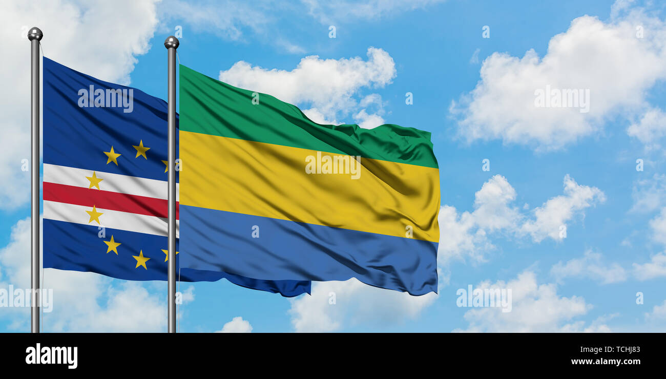 Gabon cape verde flag hires stock photography and images Alamy