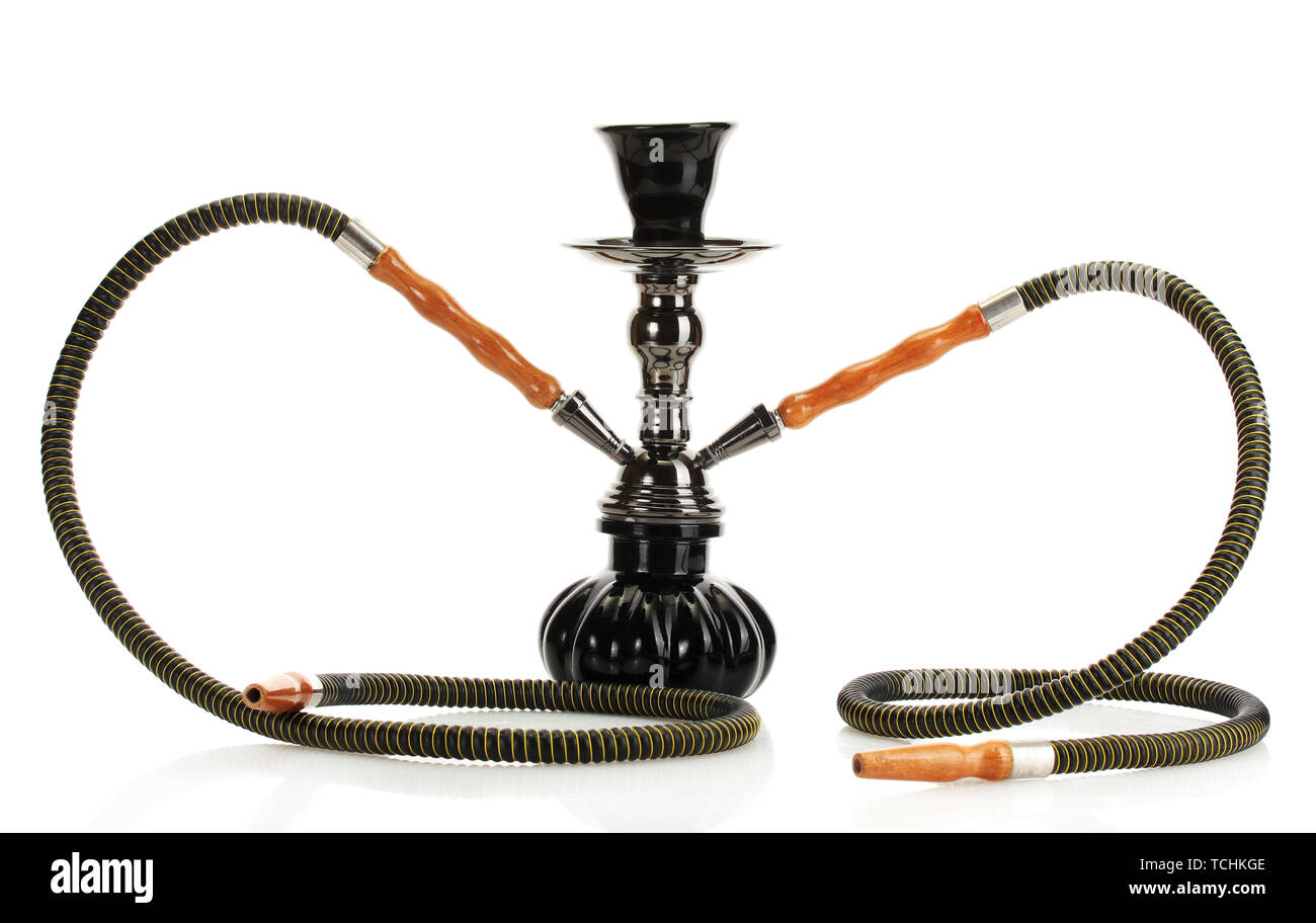hookah isolated on white background Stock Photo - Alamy
