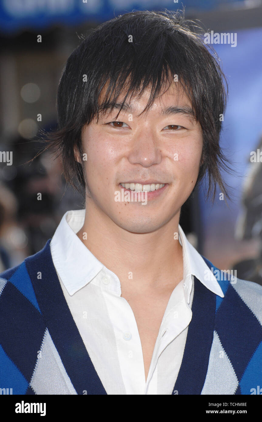 LOS ANGELES, CA. June 28, 2007: Aaron Yoo at the Los Angeles premiere ...