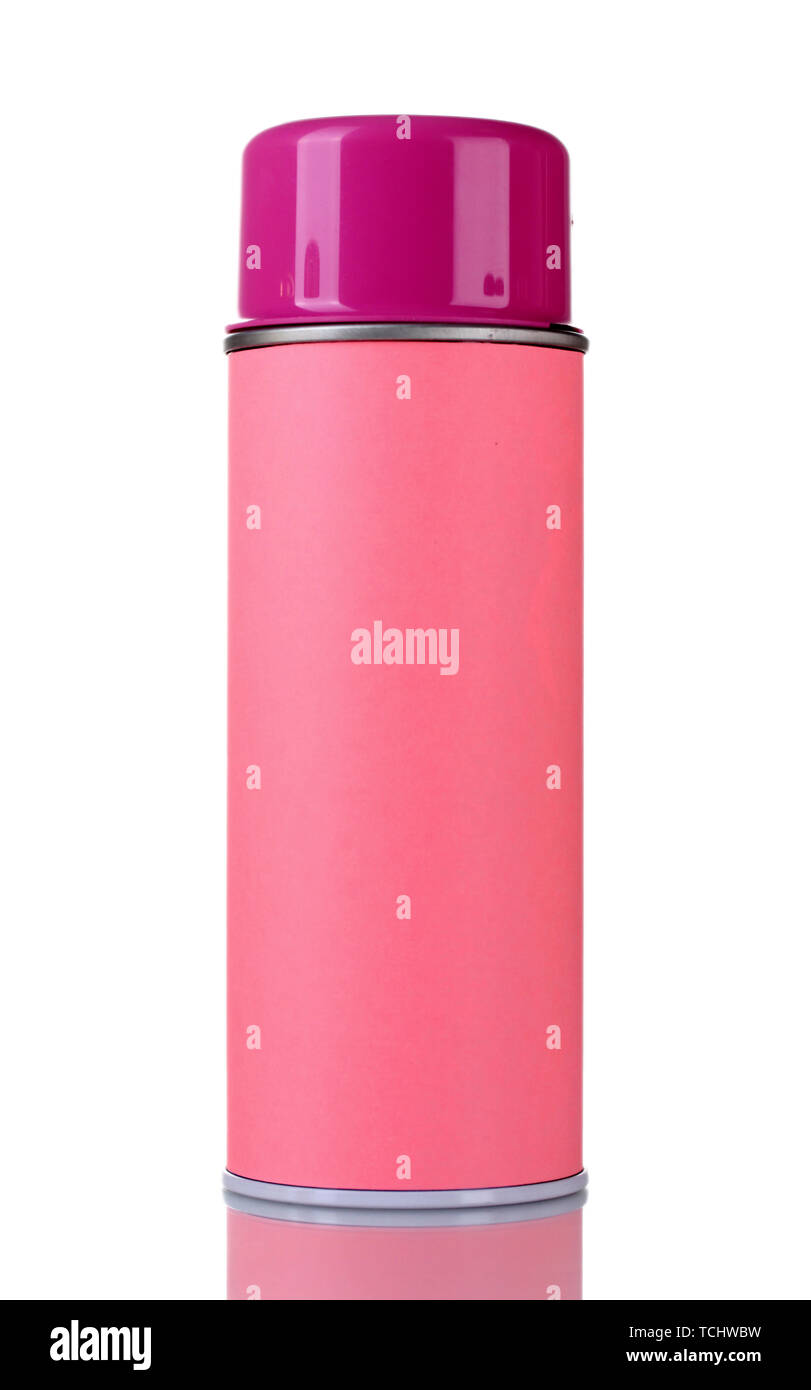 aerosol can isolated on white Stock Photo - Alamy