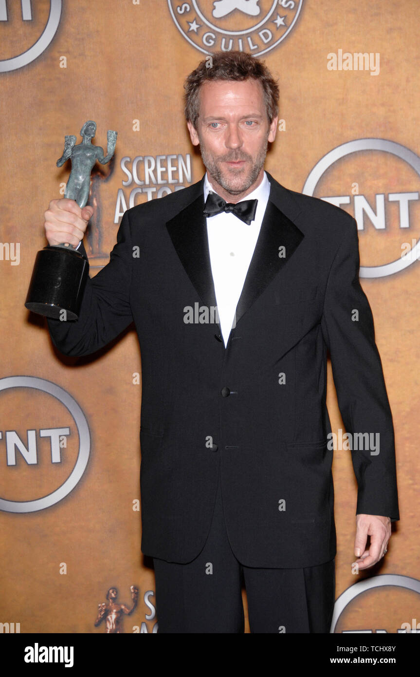 LOS ANGELES, CA. January 28, 2007: HUGH LAWRIE at the 13th Annual Screen Actors Guild Awards at the Shrine Auditorium. © 2007 Paul Smith / Featureflash Stock Photo
