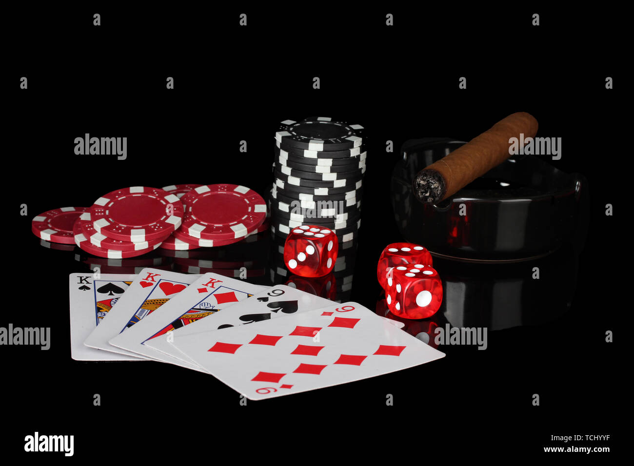 Poker dice full house hires stock photography and images Alamy