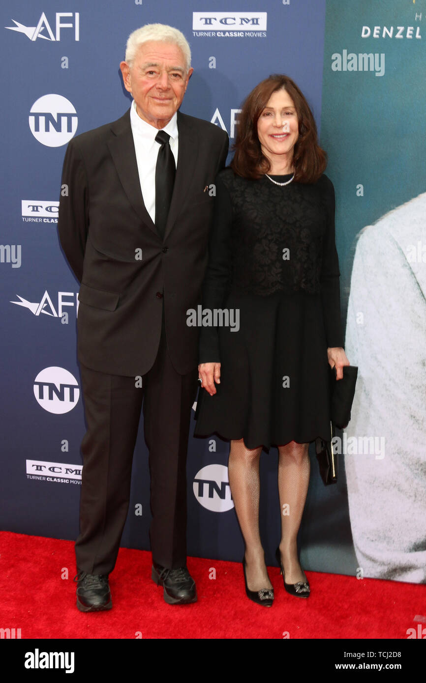 June 6, 2019 - Los Angeles, CA, USA - LOS ANGELES - JUN 6:  Richard Donner, Lauren Shuler Donner at the  AFI Honors Denzel Washington at the Dolby Theater on June 6, 2019 in Los Angeles, CA (Credit Image: © Kay Blake/ZUMA Wire) Stock Photo