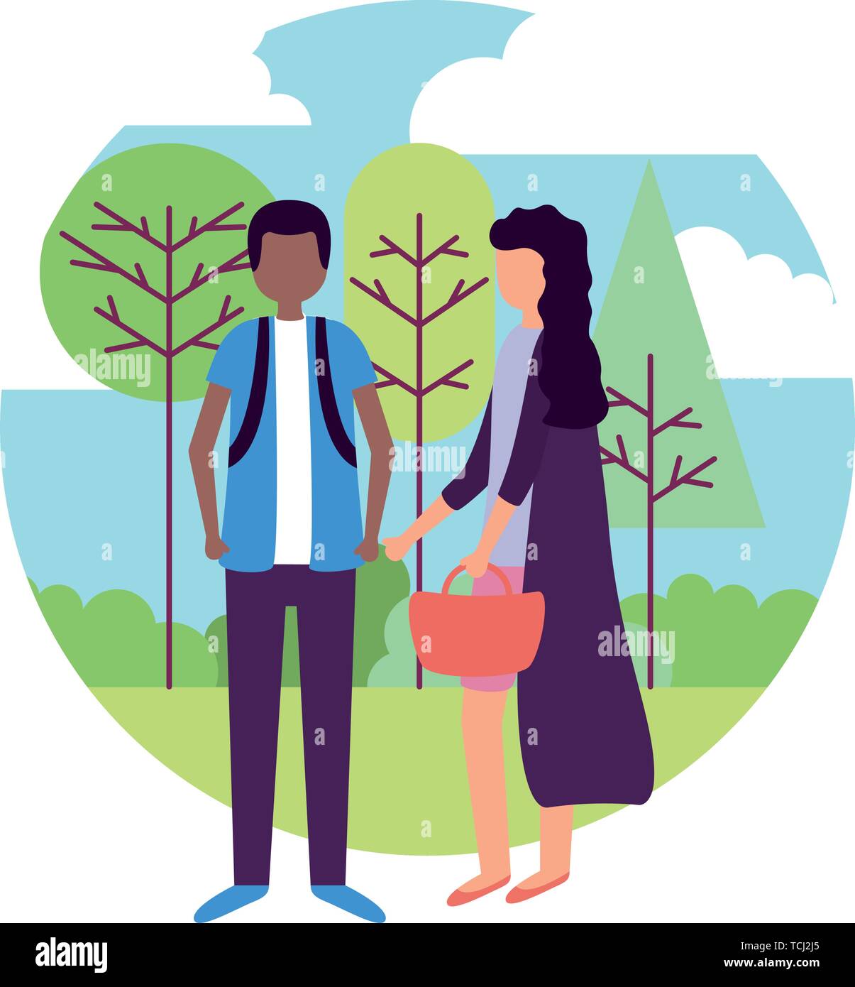 people activities outdoors Stock Vector Image & Art - Alamy