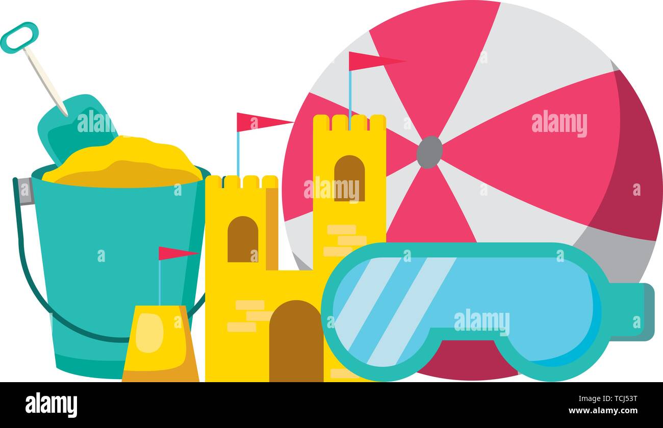 Summer time model Stock Vector Images - Alamy