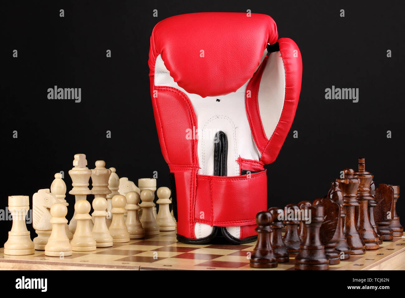 Chess boxing Black and White Stock Photos & Images - Alamy