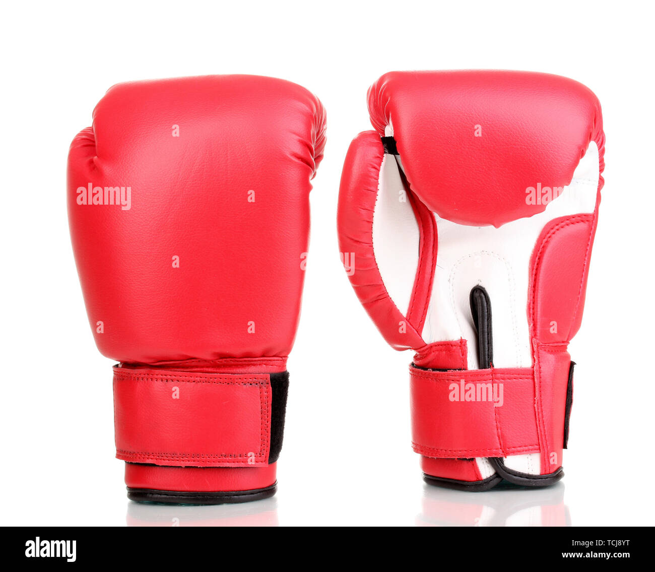 Polka Dot White And Red Print Boxing Gloves main image 0